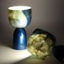 Lampes à poser - Lampe de table Tamtam en nacre Tricolore - ITHEMBA