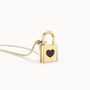 Jewelry - Love Lock Necklace - CHOCLI