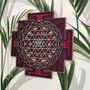Autres décorations murales - Mandala Sri Yantra, géométrie sacrée - BHDECOR
