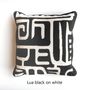 Coussins textile - Lua Black - ML FABRICS