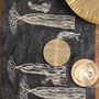 Formal plates - Table runner, Napkins, Napkin holders, Coasters, Trivets, Ceramics, Cheese boards, Cheese Knives - STUDIO ABACA