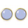 Jewelry - Ears studs Queen Size surgical stainless steel Flash gold - Lavande - LES JOLIES D'EMILIE