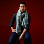 Scarves - IRAZU ORGANIC COTTON MEN'S SCARF - AV08 PARIS