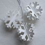 Other Christmas decorations - Snowflake Mobile - LIVINGLY