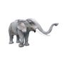 Sculptures, statuettes et miniatures - Elephant Joyeux Gris Réaliste En Résine - GRAND DÉCOR