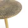 Tables basses - Table d'appoint Croco - Laiton - BAZAR BIZAR LIVING