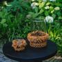 Design objects - The Oh My Gee Candle Holder - Cinnamon Black - M - Set of 4 - BAZAR BIZAR - DONT USE