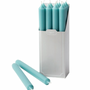 Decorative objects - Straight Taper 10" Candles in Turquoise - 12 Candles Per Box - CASPARI