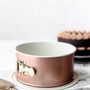 Platter and bowls - Coated steel cake pan with hinge Céramique - PATISSE | MALI'S