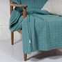 Throw blankets - Plaids, 100% merino wool , made and knitted in France - AS'ART A SENSE OF CRAFTS