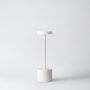 Wireless lamps - Cordless lamp LUXCIOLE White 26 cm - HISLE