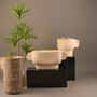 Vases - Paper Clay Vase - Single Abaca Pulp with Earhole - INDIGENOUS