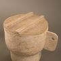 Vases - Vase en papier et argile - Pulpe d'abaca unique - INDIGENOUS