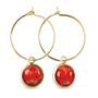 Jewelry - Hoop earrings gold Les Parisiennes Poppy - LES JOLIES D'EMILIE