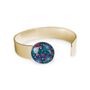 Jewelry - Medium bangle fully gilded with fine gold Les Parisiennes Polska - LES JOLIES D'EMILIE