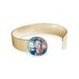 Jewelry - Medium bangle fully gilded with fine gold Les Parisiennes Picasso - LES JOLIES D'EMILIE