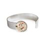 Jewelry - Medium bangle finishing touch all silver 925 Les Parisiennes Rouge-gorge - LES JOLIES D'EMILIE