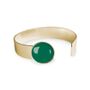 Jewelry - Medium bangle fully gilded with fine gold Les Parisiennes Flash Sapin - LES JOLIES D'EMILIE