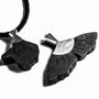 Jewelry - GIN-KIMONO-GINKO long necklace - CHARCOAL ESKIMEÏT