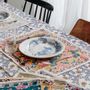 Table linen - RANG - Table mat - MULTI YELLOW - JAMINI BY USHA BORA