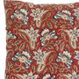 Fabric cushions - BADA - square pillow - red - JAMINI BY USHA BORA