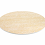 Dining Tables - Pebble Round Lacquer Placemat in Gold - 1 Each - CASPARI