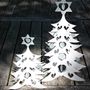 Other Christmas decorations - Christmas Tree, hearts, double  - LIVINGLY