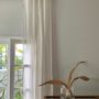 Curtains and window coverings - Bindu White Ethnic Pattern Curtain - TERRE AMBRÉE