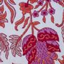 Curtains and window coverings - Esha pink and white floral curtain - TERRE AMBRÉE