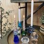 Art glass - Crystal candle sticks - BY ROOM