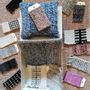 Coussins textile - Tissage fait-main laine d'alpaga chiné ALP  - ANDI'ART