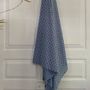 Other bath linens - Bangalore blue and white ethnic patterned sarong - TERRE AMBRÉE