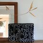 Clutches - Chandani ethnic black and white pouches/set of 3 - TERRE AMBRÉE