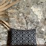Fabric cushions - Chaya ethnic black and white cushion cover - TERRE AMBRÉE