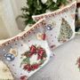 Cushions - Christmas cushion cover. Decorative tapestry pillow cover - LIMASO