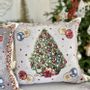Cushions - Christmas cushion cover. Decorative tapestry pillow cover - LIMASO
