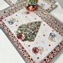 Kitchen linens - Christmas placemats. Tapestry table placemats - LIMASO