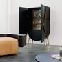 Storage boxes - Modern Saqris Bar Cabinet, Black, Handmade in Portugal by Greenapple - GREENAPPLE DESIGN INTERIORS