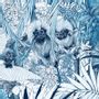 Autres décorations murales - Papier peint Panoramique LES GARDIENS Style Toile de Jouy Bleu de Maison Fétiche - MAISON FÉTICHE