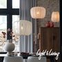 Suspensions - Lampe à suspension « PLUMERIA » - LIGHT & LIVING