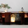 Sideboards - Modern Olival Whiskey Bar, Reddish Brown, Handmade in Portugal by Greenapple - GREENAPPLE DESIGN INTERIORS