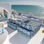 Lawn sofas   - LIBERTY CYCLADES DAYBED LOUNGE CHAIR. - BERENGERE LEROY