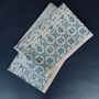 Objets personnalisables - Tapisserie Art Textile:Nuages volants et Enshu Damask - AWAI