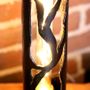 Decorative objects - 45 cm steel tube lamp - 1SECONDTEMPS