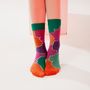 Socks - tropical_flora - 2ND PALETTE