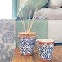 Candles - New Batik ceramic scented candles - WAX DESIGN - BARCELONA
