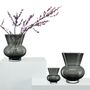 Vases - Vase luxueux et élégant, en verre de 9 mm d'épaisseur en forme moderne et classique ROCHA - ELEMENT ACCESSORIES