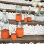 Carafes - Carafe d'eau avec ceinture en cuir - SOL & LUNA