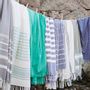 Bath towels - Striped hammam towel - MADAM STOLTZ