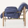 Armchairs - Sling club chair and ottoman - MONOQI